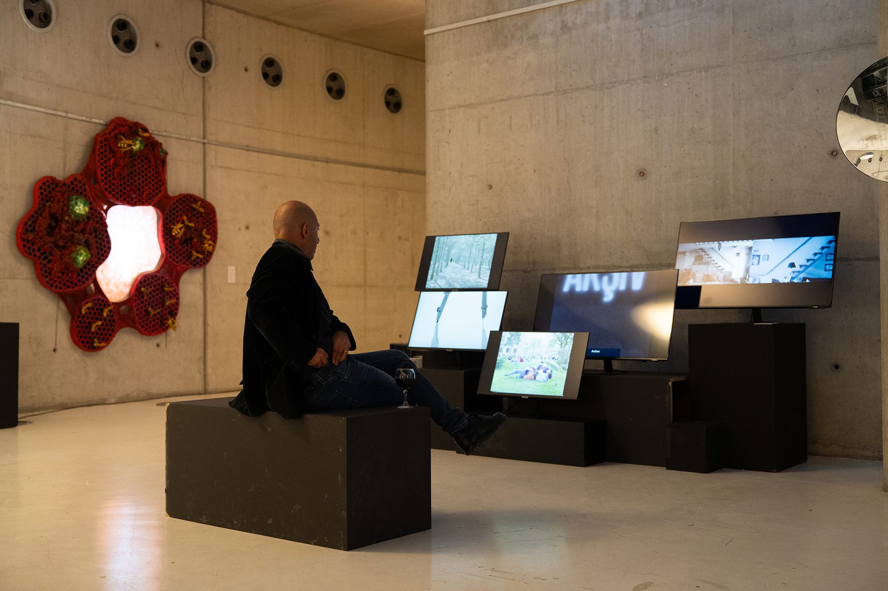 Photo from the Intersections exhibition, credit Bilkent Photography Club