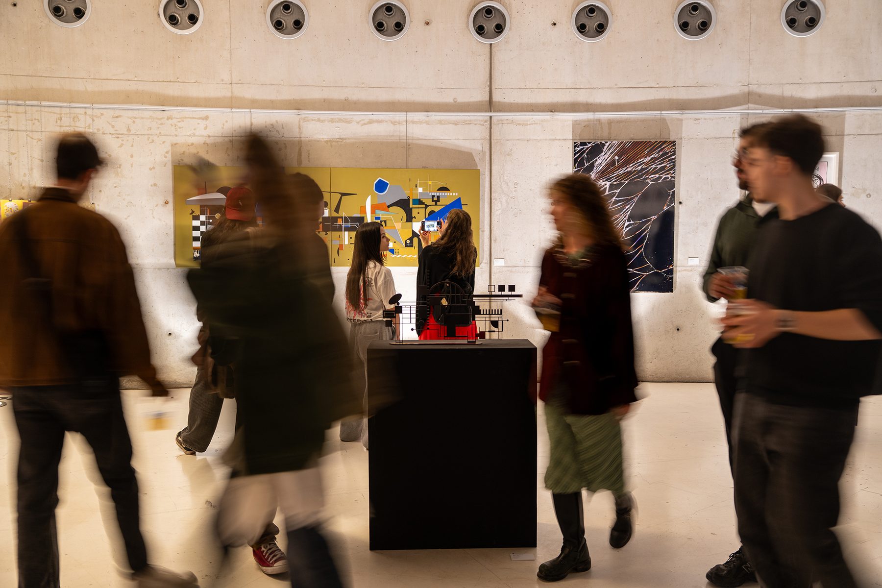 Photo from the Intersections exhibition, credit Bilkent Photography Club