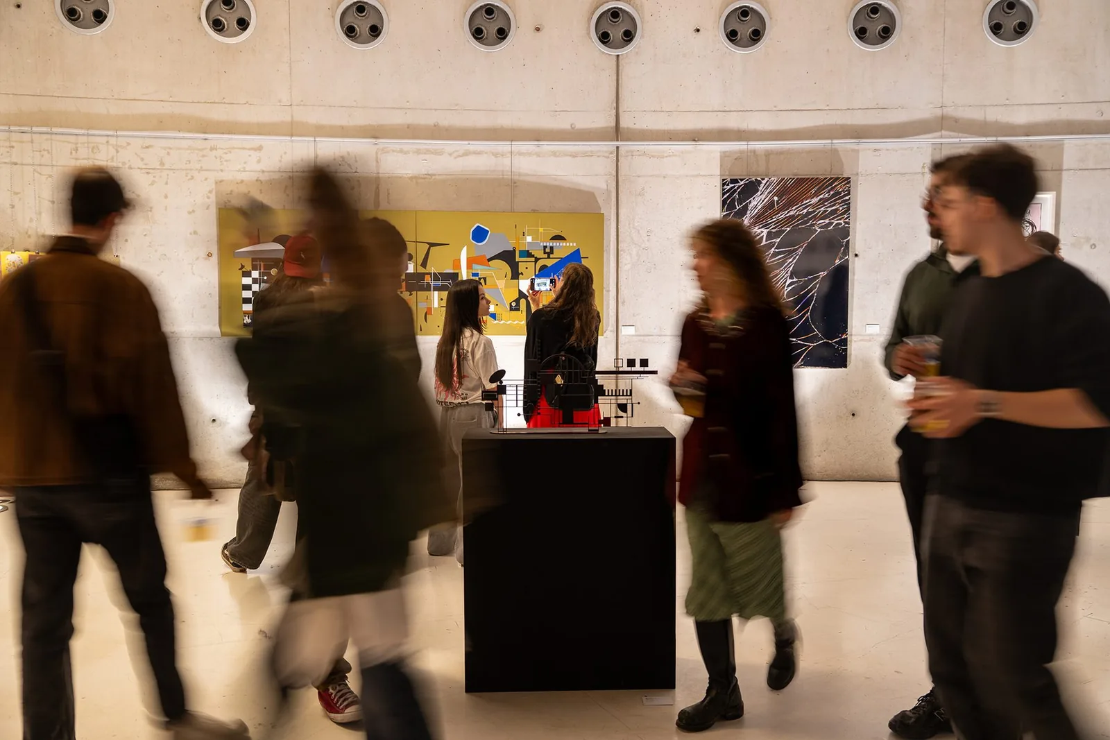 Photo from the Intersections exhibition, credit Bilkent Photography Club