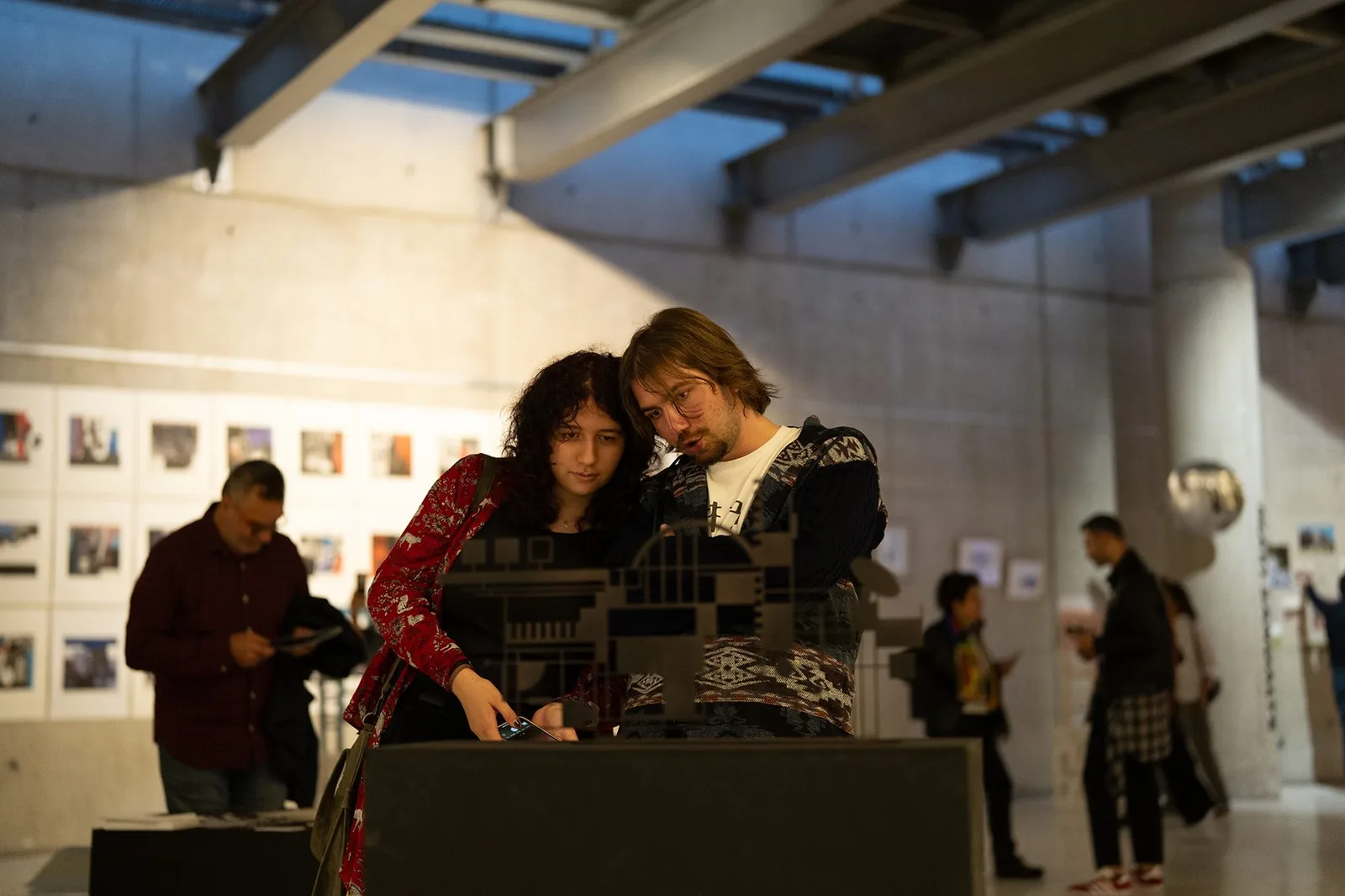 Photo from the Intersections exhibition, credit Bilkent Photography Club