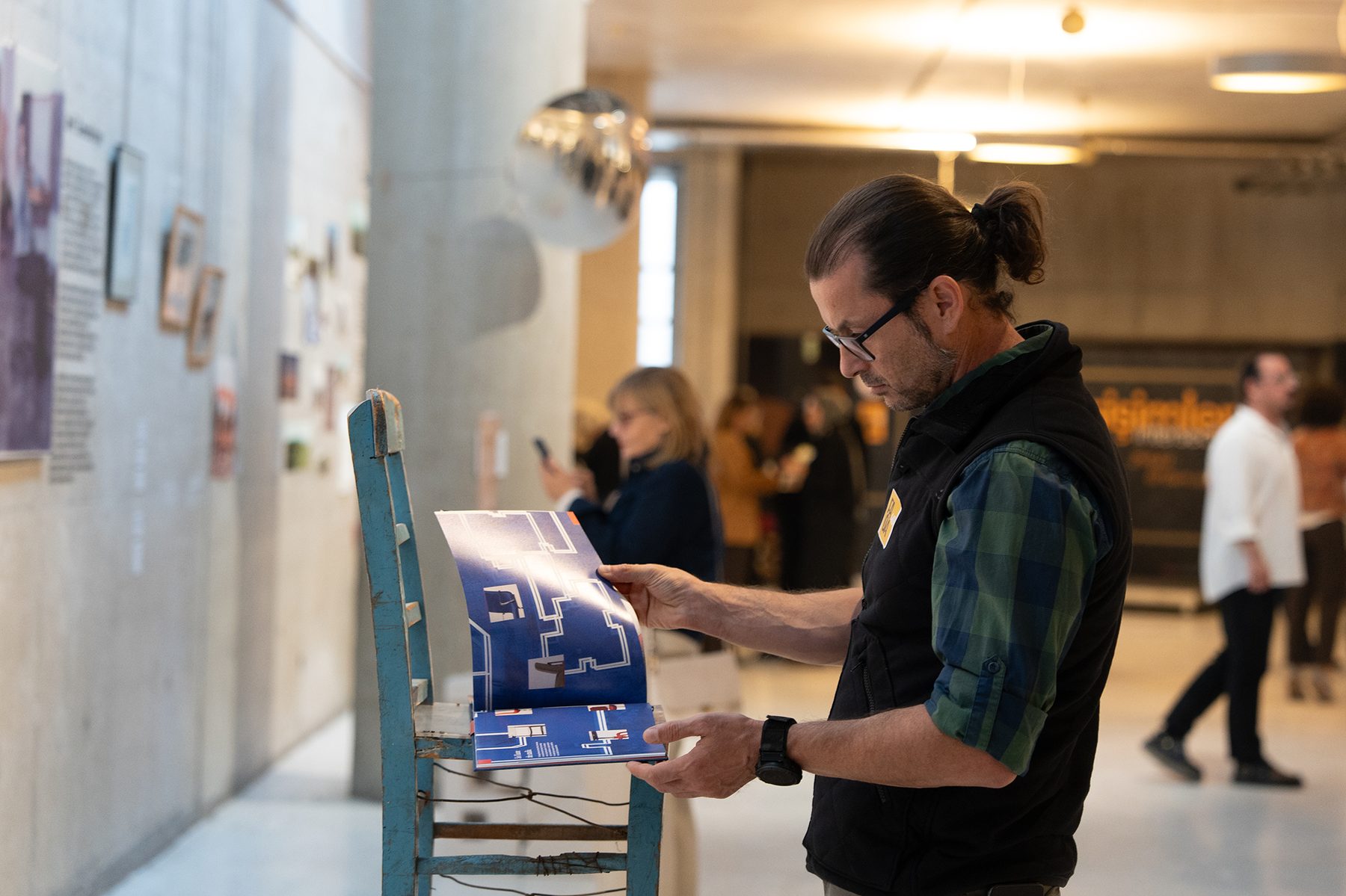 Photo from the Intersections exhibition, credit Bilkent Photography Club