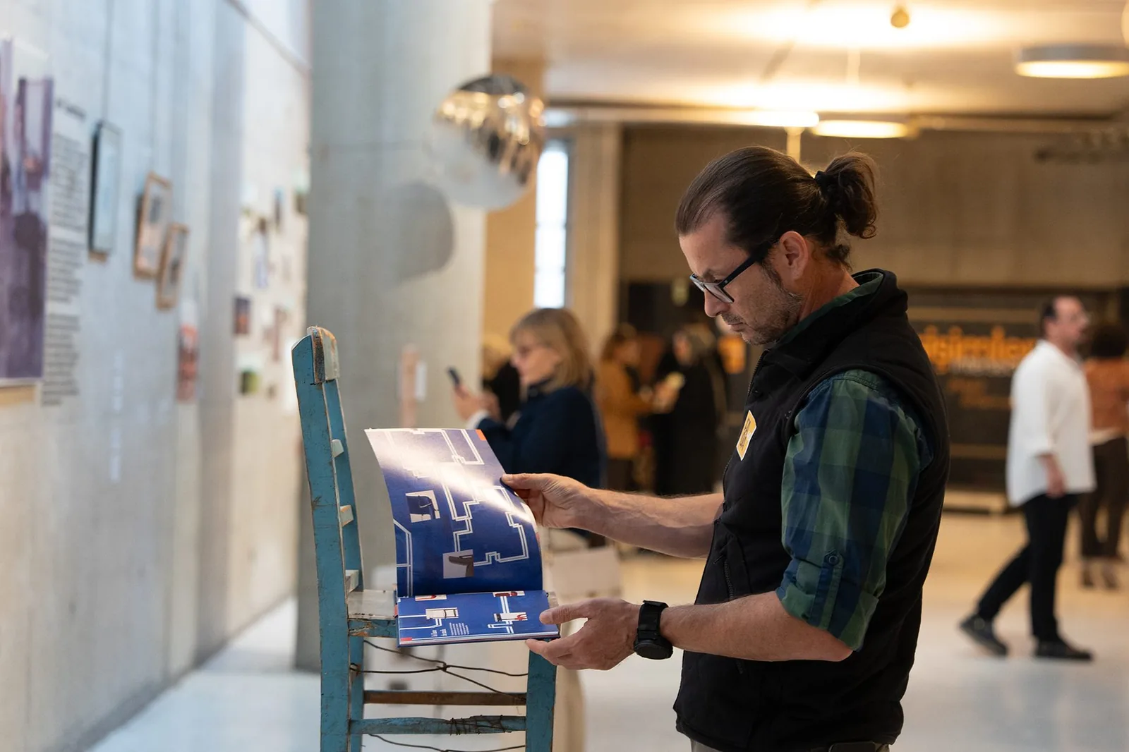 Photo from the Intersections exhibition, credit Bilkent Photography Club