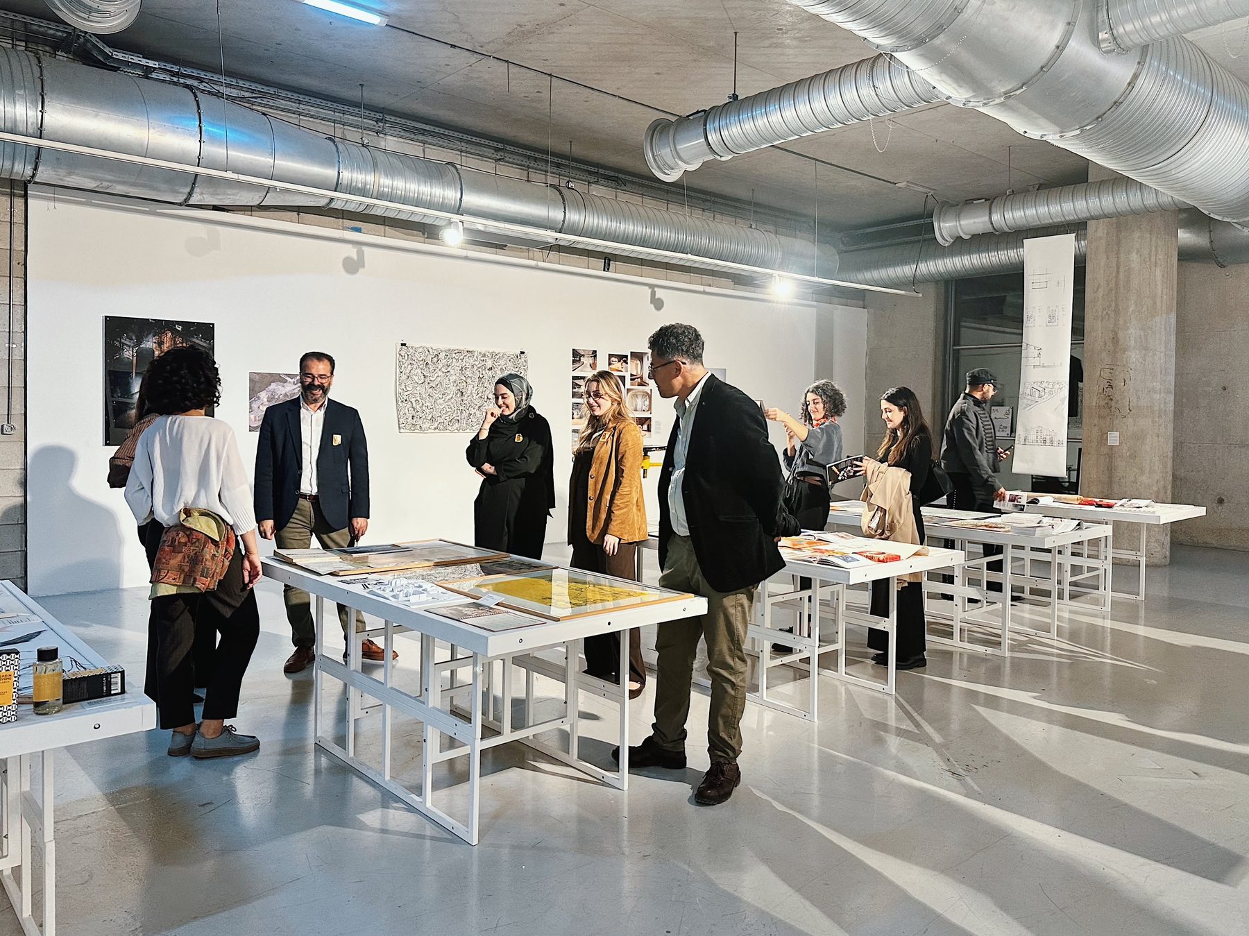 Photo from the Intersections exhibition, credit Aslıhan Günhan