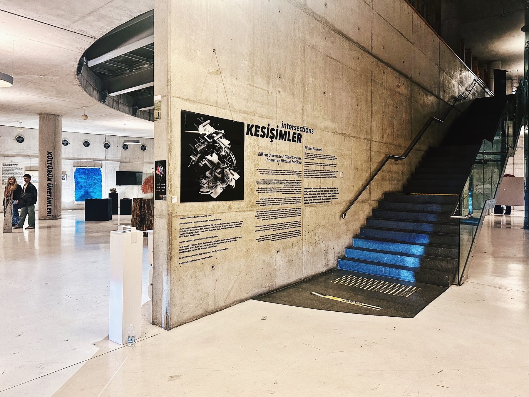 Photo from the Intersections exhibition, credit Aslıhan Günhan