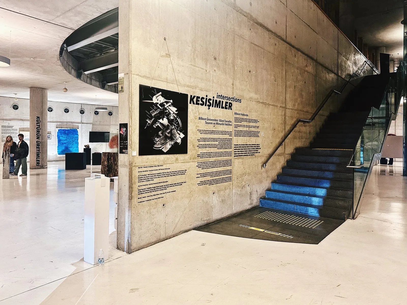 Photo from the Intersections exhibition, credit Aslıhan Günhan