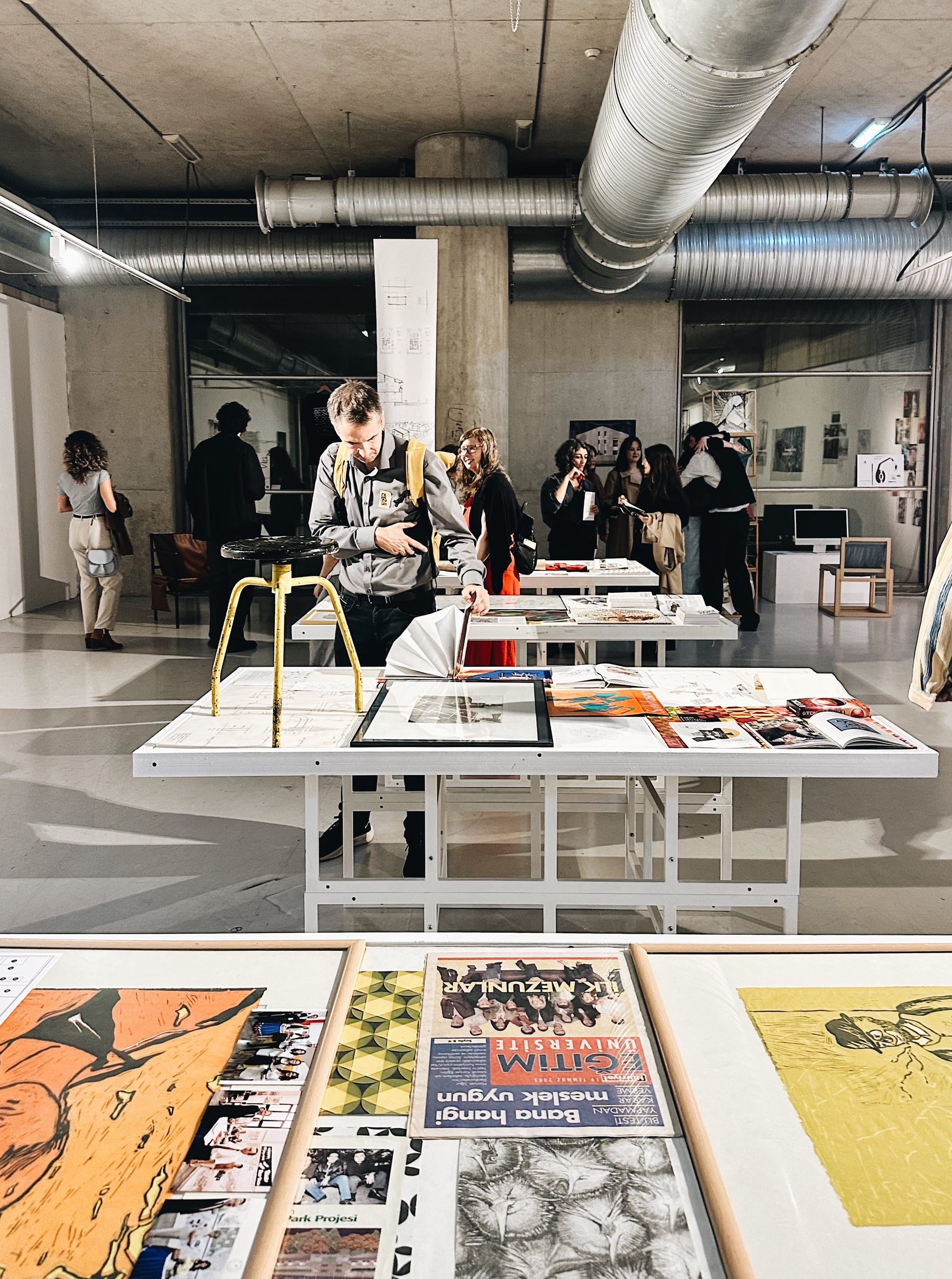 Photo from the Intersections exhibition, credit Aslıhan Günhan